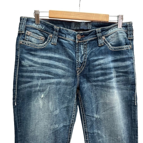 𝅺1921 Western Glove Works Bootcut Mid Rise Jeans Size 31 - Picture 3 of 7